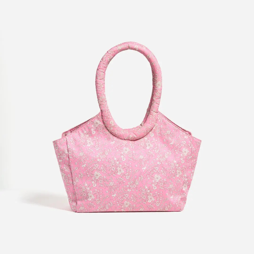 Stoney Clover Lane Small Scoop Tote Made With Liberty Fabric ~ Cherry On Top
